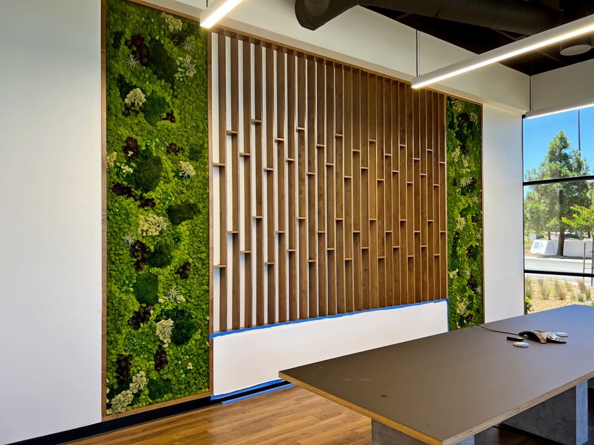 Preserved Moss Walls - Greenleaf Interior Plant Solutions